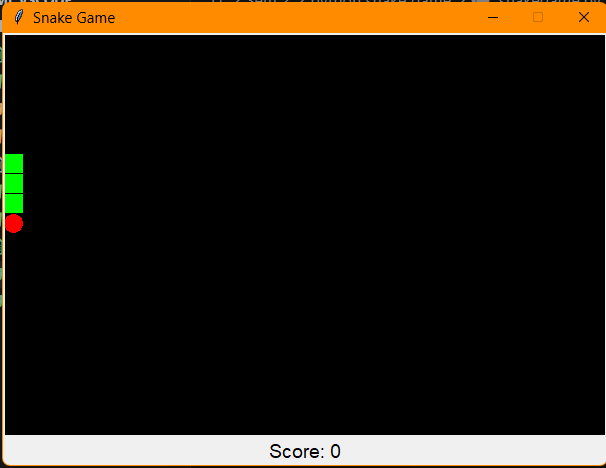 snake game in python